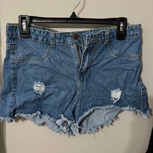 Booty Jean shorts